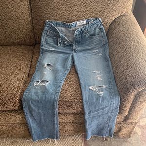 AG Distressed Denim